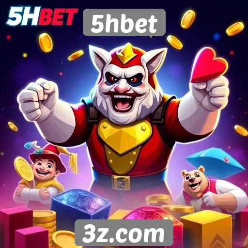 Variedade de jogos disponíveis na plataforma 5hbet